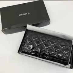 ◎ MONO COMME ÇA キルティング長財布 ブラック ◎