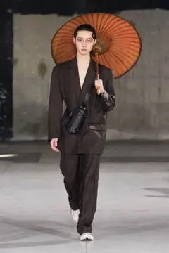 FengChenwangブラウン デコンストラクト トラウザーズ FengChenwangブラウン デコンストラクト トラウザーズ FengChenwang