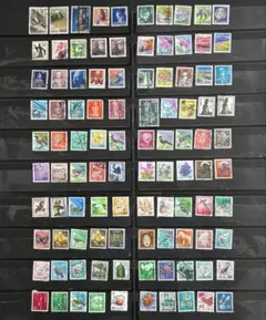 使用済み切手色々 希少/印字コイル切手6種完1997年発行/電子郵便用切手2種1984年