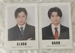 超特急 アロハ ハル パーフェクトワン トレカ 2枚セット