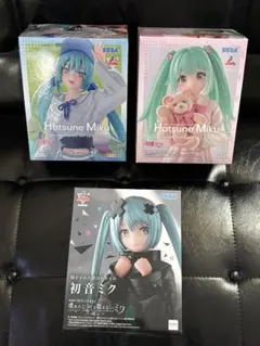 初音ミク　Luminasta フィギュア　3個セット