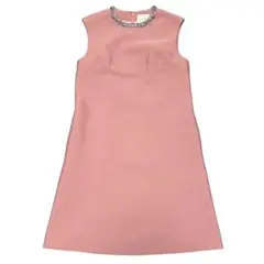 CHESTY ノースリーブビジューワンピース　ピンク　パーティー　結婚式