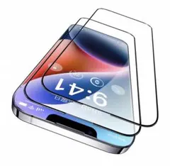 iPhone 14 / 13 /13Pro 用 ガラスフィルム 2枚セット