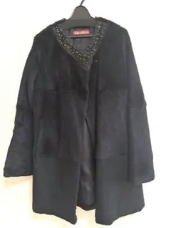 Max Mara　ビシュー付きファーコート