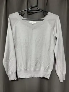 PROPORTION ライトグレー ニット 長袖