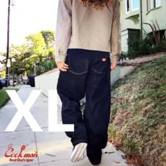 Cookman Chef Pants シェフパンツ クックマン デニム ネイビー