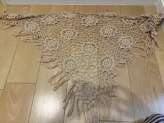 ダブルクローゼット　花　刺繍　ストールのサムネイル