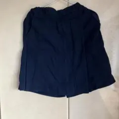 ネイビー ハーフパンツ ゴムウエスト