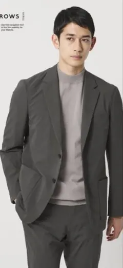 UNITED ARROWS REDA ダークグレー ビジネススーツ サイズ50 UNITED ARROWS REDA ダークグレー ビジネススーツ サイズ50 - メルカリ
