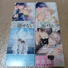 新刊BLコミック4冊セット(久留米くる先生・壱あらた先生・GO毛力先生)