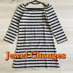 ユナイテッドアローズ　ニットワンピース　ボーダー　レディース　ワンピース