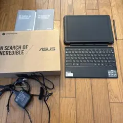 a*す様 ASUS chromebook タブレット　キーボードタッチペン付10