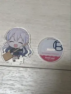 バンドリ Rbaker アールベイカー アクリルスタンド 缶バッジ 宮永の