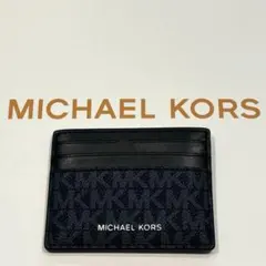 Michael Kors マイケルコース 定期入れ カードケース ネイビー