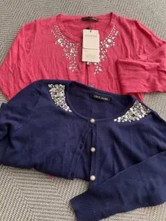 Growing Rich & Cecil McBee カーディガン 2点セット