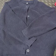 GU カーディガン 140 ネイビー