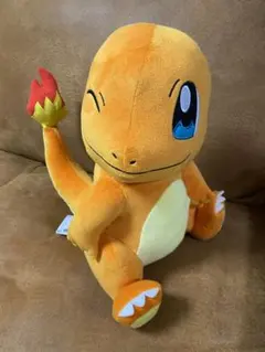 ポケットモンスター　しっぽみてみて　めちゃでかヒトカゲぬいぐるみ