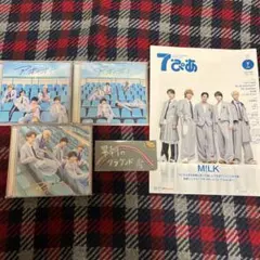 M!LK アオノオト全三形態　ステッカー　セブン7ぴあ