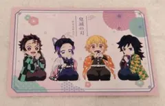 鬼滅の刃 カフェ ドリンク ポストカード 節分②