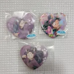 忍たま乱太郎 ナンジャタウン 缶バッジ 綾部喜八郎 ハート たまご