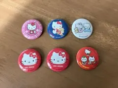 平成レトロ　ハローキティ缶バッジ