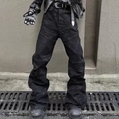 THEWET 00s Archive Waxed Flare Denim - メルカリ