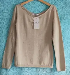 新品レディース38(M)サイズ SPB Vネックニット(株)ワールドのサムネイル