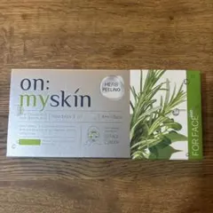 on: my skin ハーブピーリング 4ml x 8pcs★新品・未開封★