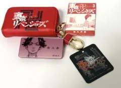 東京リベンジャーズ スマートキーケース　柴大寿ネームバッヂ　缶バッジ　3点