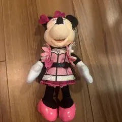 ディズニー　ぬいぐるみ　バッジ　ミニー　クラブマウスビート