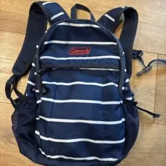 Coleman ネイビー ストライプ リュック