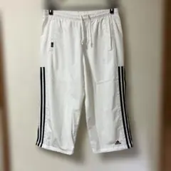 adidas Clima365 7部丈パンツ ホワイト メンズ Ｌ スポーツ