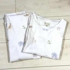 ジェラートピケ 長袖カットソー ワンピース