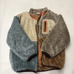 キッズ服 男の子 BREEZE フリースジャケット マルチカラー 120サイズ