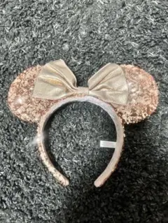 ミニー耳カチューシャ ローズゴールド