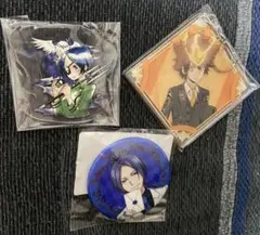 家庭教師ヒットマンREBORN 沢田綱吉 クローム髑髏 六道骸アクリル缶バッジ