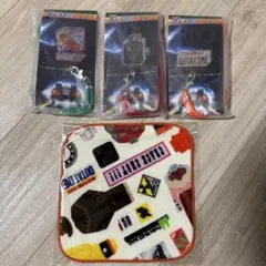 バックトゥザフューチャー フリューくじ D賞 ネックストラップ 3種 おまけ付き