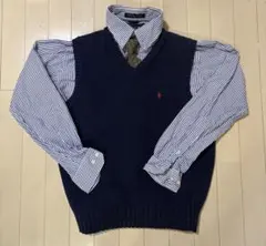 【3点セット】Tommy Hilfiger シャツ　ポロラルフローレンベスト