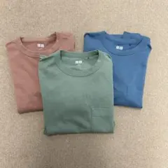 UNIQLO U Tシャツ 140サイズ 3色セット