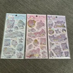 キラキラカプセルシール3枚SET