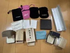 ジュエリーボックス ジュエリーケース まとめ売り 巾着　三越　タサキ 桐箱