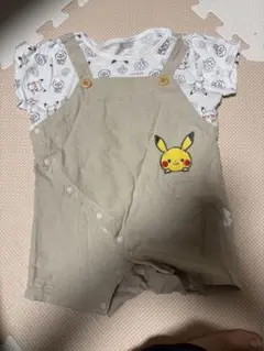 ピカチュウ　ロンパース 80cm