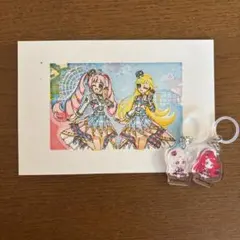 【限定品】ひみつのアイプリ ひらかたパーク アンブレラマーカー 2種セット