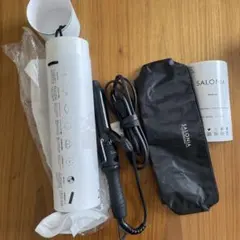 サロニア　ミニセラミックカール　ヘアアイロン 25mm