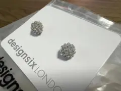 designsix デザインシックス シードピアス アイスブルー シルバー系