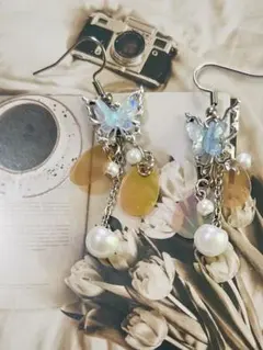 ハンドメイド ピアス 3点セット