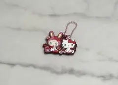 メゾピアノ×ハローキティ カプセルラバーマスコット　ベリエちゃん×ハローキティ