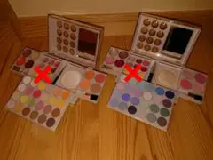 訳あり2色セット メイクパレット 1258W & 1258C [未使用]