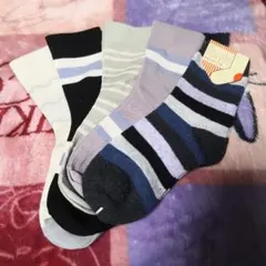 5足セット ソックス カジュアル