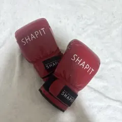 SHAPIT キックボクシング グローブ 赤のサムネイル